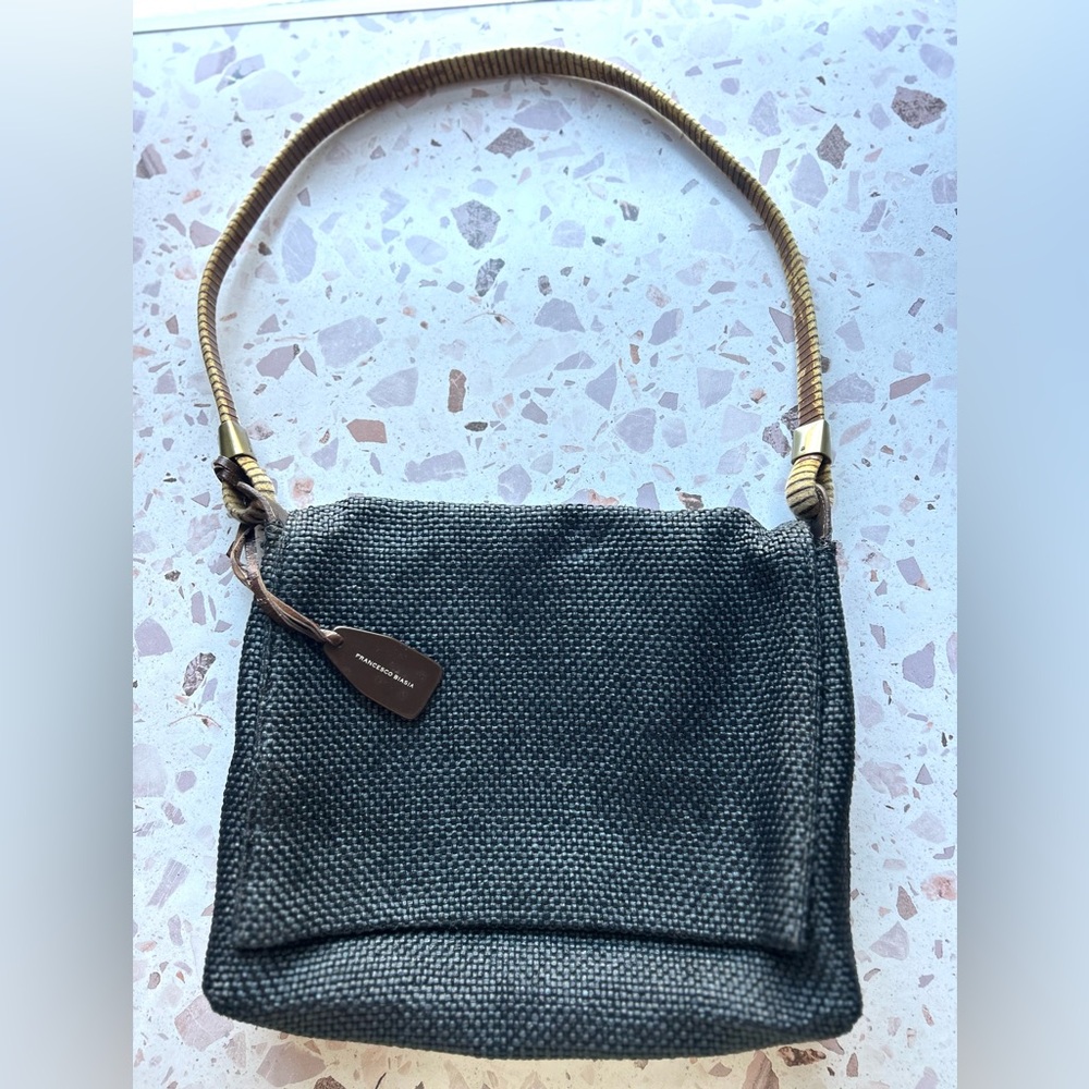 Vintage Francesco Biasia Women Handbag Made in Italy Hard To Find Model Rare